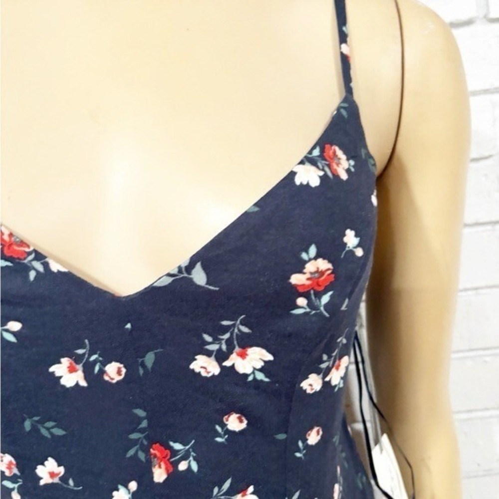 Nine Britton Women's Blue Floral Willow Knit‎ Maxi Dress - Size Medium - Picture 12 of 15